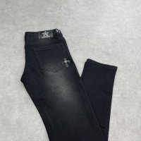 Cheap Chrome Hearts Jeans For Men #1134849 Replica Wholesale [$60.00 USD] [ITEM#1134849] on Replica Chrome Hearts Jeans