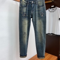 Cheap Chrome Hearts Jeans For Men #1134860 Replica Wholesale [$56.00 USD] [ITEM#1134860] on Replica Chrome Hearts Jeans