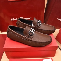 Salvatore Ferragamo Leather Shoes For Men #1134956