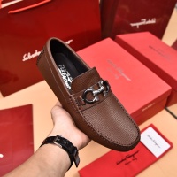 Cheap Salvatore Ferragamo Leather Shoes For Men #1134956 Replica Wholesale [$80.00 USD] [ITEM#1134956] on Replica Salvatore Ferragamo Leather Shoes