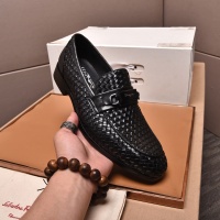 Cheap Salvatore Ferragamo Leather Shoes For Men #1134983 Replica Wholesale [$102.00 USD] [ITEM#1134983] on Replica Salvatore Ferragamo Leather Shoes