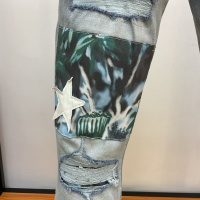 Cheap Amiri Jeans For Men #1135129 Replica Wholesale [$64.00 USD] [ITEM#1135129] on Replica Amiri Jeans