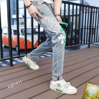 Cheap Chrome Hearts Jeans For Men #1135927 Replica Wholesale [$48.00 USD] [ITEM#1135927] on Replica Chrome Hearts Jeans