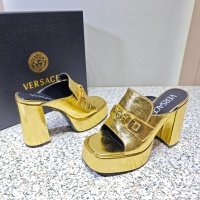 Cheap Versace Slippers For Women #1137252 Replica Wholesale [$118.00 USD] [ITEM#1137252] on Replica Versace Slippers