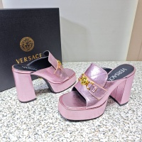 Cheap Versace Slippers For Women #1137253 Replica Wholesale [$118.00 USD] [ITEM#1137253] on Replica Versace Slippers