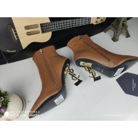 Cheap Yves Saint Laurent YSL Boots For Women #1139343 Replica Wholesale [$130.00 USD] [ITEM#1139343] on Replica Yves Saint Laurent YSL Boots