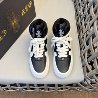 Cheap Chrome Hearts High Tops Shoes For Men #1140097 Replica Wholesale [$140.00 USD] [ITEM#1140097] on Replica Chrome Hearts High Tops Shoes