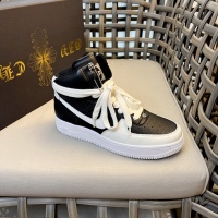Cheap Chrome Hearts High Tops Shoes For Men #1140097 Replica Wholesale [$140.00 USD] [ITEM#1140097] on Replica Chrome Hearts High Tops Shoes