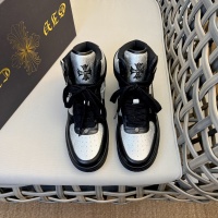 Cheap Chrome Hearts High Tops Shoes For Men #1140098 Replica Wholesale [$140.00 USD] [ITEM#1140098] on Replica Chrome Hearts High Tops Shoes