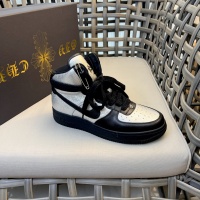 Cheap Chrome Hearts High Tops Shoes For Men #1140098 Replica Wholesale [$140.00 USD] [ITEM#1140098] on Replica Chrome Hearts High Tops Shoes