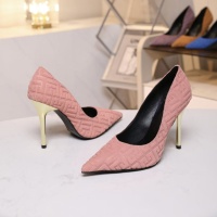 Cheap Balmain High-Heeled Shoes For Women #1140141 Replica Wholesale [$82.00 USD] [ITEM#1140141] on Replica Balmain High-Heeled Shoes