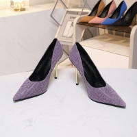 Cheap Balmain High-Heeled Shoes For Women #1140142 Replica Wholesale [$82.00 USD] [ITEM#1140142] on Replica Balmain High-Heeled Shoes