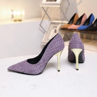 Cheap Balmain High-Heeled Shoes For Women #1140142 Replica Wholesale [$82.00 USD] [ITEM#1140142] on Replica Balmain High-Heeled Shoes