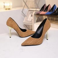 Cheap Balmain High-Heeled Shoes For Women #1140143 Replica Wholesale [$82.00 USD] [ITEM#1140143] on Replica Balmain High-Heeled Shoes