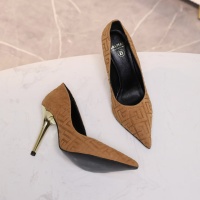 Cheap Balmain High-Heeled Shoes For Women #1140143 Replica Wholesale [$82.00 USD] [ITEM#1140143] on Replica Balmain High-Heeled Shoes