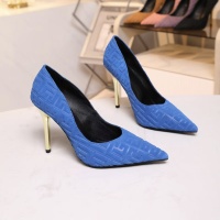 Cheap Balmain High-Heeled Shoes For Women #1140144 Replica Wholesale [$82.00 USD] [ITEM#1140144] on Replica Balmain High-Heeled Shoes