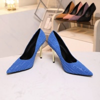 Cheap Balmain High-Heeled Shoes For Women #1140144 Replica Wholesale [$82.00 USD] [ITEM#1140144] on Replica Balmain High-Heeled Shoes