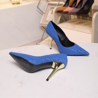 Cheap Balmain High-Heeled Shoes For Women #1140144 Replica Wholesale [$82.00 USD] [ITEM#1140144] on Replica Balmain High-Heeled Shoes