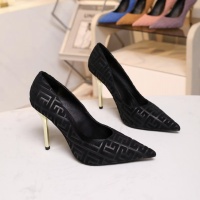 Cheap Balmain High-Heeled Shoes For Women #1140145 Replica Wholesale [$82.00 USD] [ITEM#1140145] on Replica Balmain High-Heeled Shoes