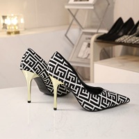 Cheap Balmain High-Heeled Shoes For Women #1140146 Replica Wholesale [$82.00 USD] [ITEM#1140146] on Replica Balmain High-Heeled Shoes
