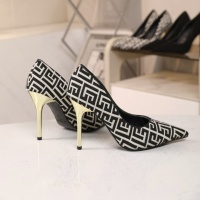 Cheap Balmain High-Heeled Shoes For Women #1140147 Replica Wholesale [$82.00 USD] [ITEM#1140147] on Replica Balmain High-Heeled Shoes