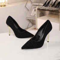 Cheap Balmain High-Heeled Shoes For Women #1140148 Replica Wholesale [$82.00 USD] [ITEM#1140148] on Replica Balmain High-Heeled Shoes