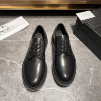 Cheap Prada Leather Shoes For Men #1140500 Replica Wholesale [$160.00 USD] [ITEM#1140500] on Replica Prada Leather Shoes
