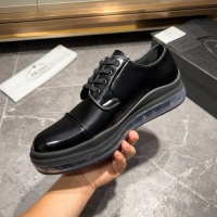 Cheap Prada Leather Shoes For Men #1140502 Replica Wholesale [$160.00 USD] [ITEM#1140502] on Replica Prada Leather Shoes