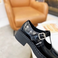 Cheap Prada Leather Shoes For Women #1140742 Replica Wholesale [$92.00 USD] [ITEM#1140742] on Replica Prada Leather Shoes
