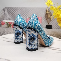 Cheap Dolce &amp; Gabbana D&amp;G High-Heeled Shoes For Women #1140961 Replica Wholesale [$162.00 USD] [ITEM#1140961] on Replica Dolce &amp; Gabbana D&amp;G High-Heeled Shoes