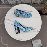Cheap Dolce &amp; Gabbana D&amp;G High-Heeled Shoes For Women #1140961 Replica Wholesale [$162.00 USD] [ITEM#1140961] on Replica Dolce &amp; Gabbana D&amp;G High-Heeled Shoes
