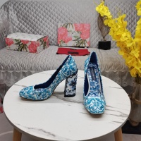 Cheap Dolce &amp; Gabbana D&amp;G High-Heeled Shoes For Women #1140961 Replica Wholesale [$162.00 USD] [ITEM#1140961] on Replica Dolce &amp; Gabbana D&amp;G High-Heeled Shoes
