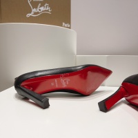 Cheap Christian Louboutin High-heeled shoes For Women #1140980 Replica Wholesale [$118.00 USD] [ITEM#1140980] on Replica Christian Louboutin High-heeled shoes