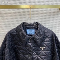 Cheap Prada Coat Long Sleeved For Women #1141286 Replica Wholesale [$115.00 USD] [ITEM#1141286] on Replica Prada Coat