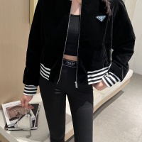 Cheap Prada Jackets Long Sleeved For Women #1141301 Replica Wholesale [$96.00 USD] [ITEM#1141301] on Replica Prada Jackets