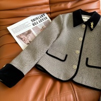 Cheap Yves Saint Laurent YSL Jackets Long Sleeved For Women #1141325 Replica Wholesale [$102.00 USD] [ITEM#1141325] on Replica Yves Saint Laurent YSL Jackets