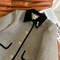 Cheap Yves Saint Laurent YSL Jackets Long Sleeved For Women #1141325 Replica Wholesale [$102.00 USD] [ITEM#1141325] on Replica Yves Saint Laurent YSL Jackets