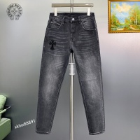 Cheap Chrome Hearts Jeans For Men #1141791 Replica Wholesale [$48.00 USD] [ITEM#1141791] on Replica Chrome Hearts Jeans
