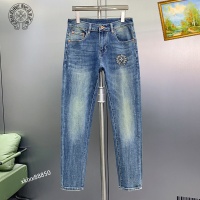Cheap Chrome Hearts Jeans For Men #1141821 Replica Wholesale [$48.00 USD] [ITEM#1141821] on Replica Chrome Hearts Jeans