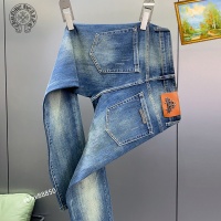 Cheap Chrome Hearts Jeans For Men #1141821 Replica Wholesale [$48.00 USD] [ITEM#1141821] on Replica Chrome Hearts Jeans