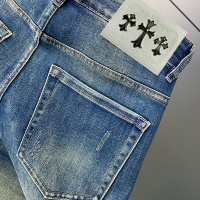 Cheap Chrome Hearts Jeans For Men #1141822 Replica Wholesale [$48.00 USD] [ITEM#1141822] on Replica Chrome Hearts Jeans
