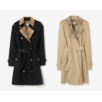 Cheap Burberry Trench Coat Long Sleeved For Women #1142034 Replica Wholesale [$170.00 USD] [ITEM#1142034] on Replica Burberry Trench Coat