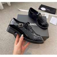Cheap Chanel Leather Shoes For Women #1143529 Replica Wholesale [$96.00 USD] [ITEM#1143529] on Replica Chanel Leather Shoes