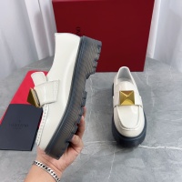 Cheap Valentino Leather Shoes For Women #1143843 Replica Wholesale [$122.00 USD] [ITEM#1143843] on Replica Valentino Leather Shoes
