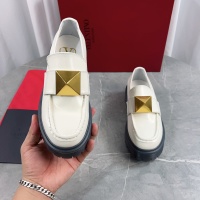 Cheap Valentino Leather Shoes For Women #1143843 Replica Wholesale [$122.00 USD] [ITEM#1143843] on Replica Valentino Leather Shoes