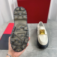 Cheap Valentino Leather Shoes For Women #1143843 Replica Wholesale [$122.00 USD] [ITEM#1143843] on Replica Valentino Leather Shoes