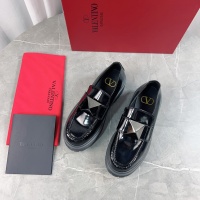 Cheap Valentino Leather Shoes For Women #1143844 Replica Wholesale [$122.00 USD] [ITEM#1143844] on Replica Valentino Leather Shoes