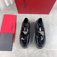 Cheap Valentino Leather Shoes For Women #1143844 Replica Wholesale [$122.00 USD] [ITEM#1143844] on Replica Valentino Leather Shoes