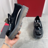 Cheap Valentino Leather Shoes For Women #1143844 Replica Wholesale [$122.00 USD] [ITEM#1143844] on Replica Valentino Leather Shoes