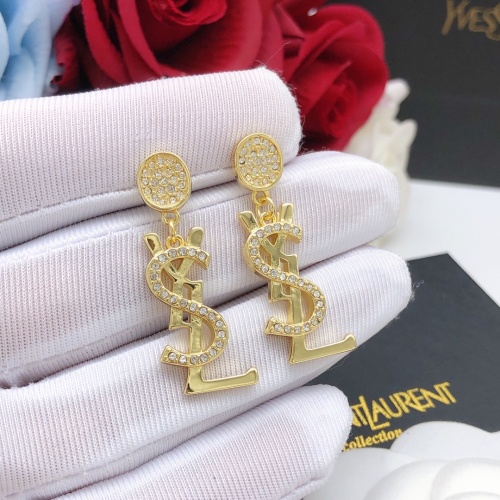 Cheap Yves Saint Laurent YSL Earrings For Women #1144367 Replica Wholesale [$27.00 USD] [ITEM#1144367] on Replica Yves Saint Laurent YSL Earrings